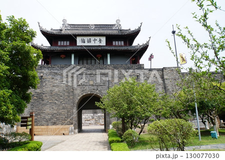 蘇州、盤門の風景　中国 130077030