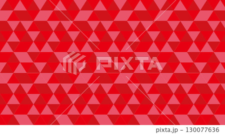 三角の幾何学模様_赤色 三角の幾何学模様_赤色 130077636