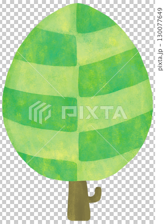 Scandinavian tree illustration 130077649