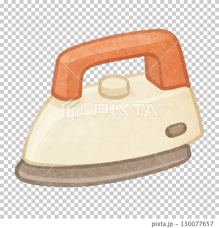 【家電】レトロなアイロンのイラスト 【家電】レトロなアイロンのイラスト 130077657