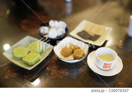 九份　台湾　阿妹茶樓　お茶 130078387