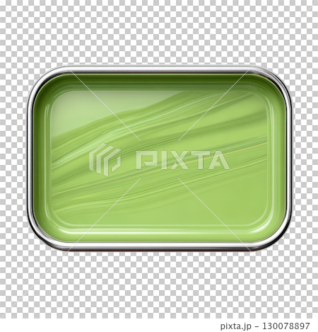 Green Serving Tray with Smooth Design and Subtle Swirl Pattern Ideal for Culinary Presentation and Food Serving 130078897