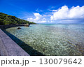 宮古島から4kmの大神島の海 130079642