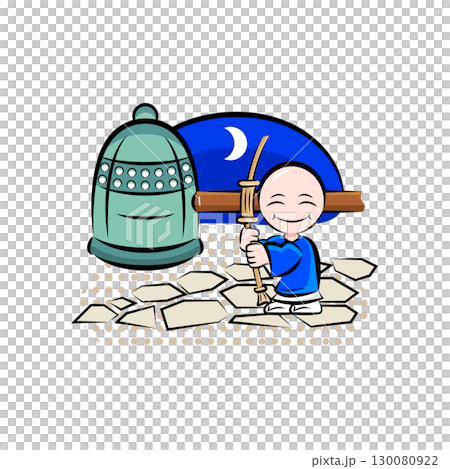 New Year's Eve Bell | Useful Seasonal Event Material Series (Winter) | Pop Illustration 130080922