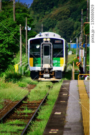 気動車王国と呼ばれた房総半島に残る数少ない非電化路線… JR久留里線・キハE130系100番台 130080929