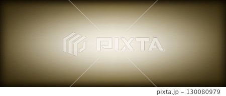 Dark sepia radial fading vignette effect background. Old film blurred filter wallpaper. Gradient frame backdrop for studio shot, photo template, poster template. Vector vanishing border cadre 130080979