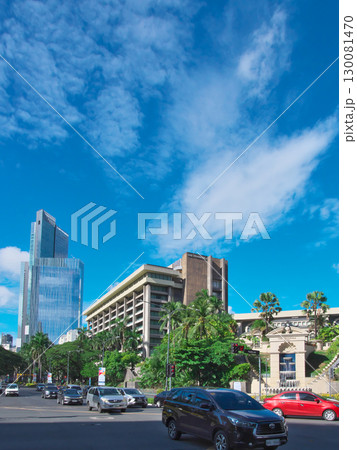 躍動するフィリピン - マニラ・マカティの中心街(アヤラ・センター)  都市景観(2025年6月) 躍動するフィリピン - マニラ・マカティの中心街(アヤラ・センター)  都市景観(2025年6月) 130081470