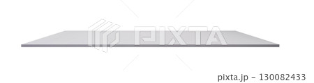 Shelf Grey Store Shop Supermarket Retial, Empty Mockup Product Beuaty Presentation Background, Display Wall Floor Stand Table counter Isolated Desk Texture Rounge Tabletop Promotion Goods Business. 130082433