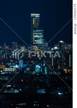 大阪夜景　あべのハルカス 130082575