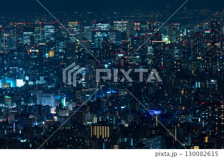 大阪夜景 あべのハルカス ハルカス300から梅田方面を望む 大阪夜景 あべのハルカス ハルカス300から梅田方面を望む 130082615