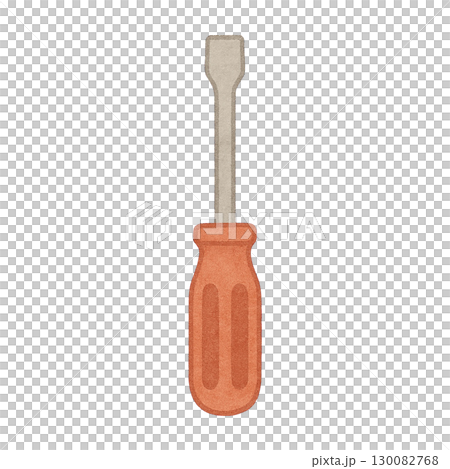 【工具】マイナスドライバーのイラスト 【工具】マイナスドライバーのイラスト 130082768