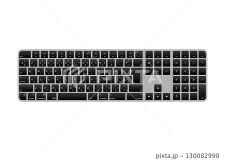 日本語JIS配列のMac系キーボード(2021年モデル)テンキー付き 日本語JIS配列のMac系キーボード(2021年モデル)テンキー付き 130082998