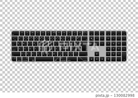 日本語JIS配列のMac系キーボード(2021年モデル)テンキー付き 日本語JIS配列のMac系キーボード(2021年モデル)テンキー付き 130082998