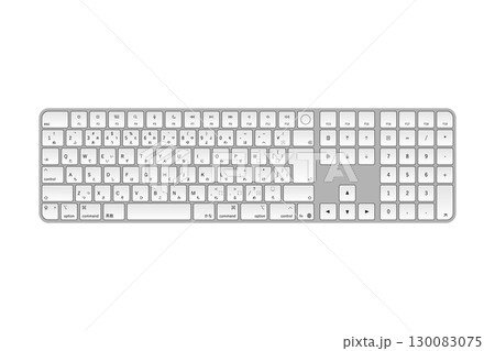 日本語JIS配列のMac系キーボード(2025年モデル) 日本語JIS配列のMac系キーボード(2025年モデル) 130083075