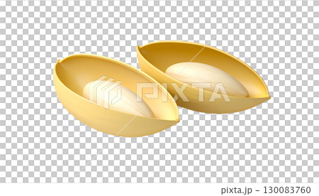 Golden petals on white background Golden petals on white background 130083760