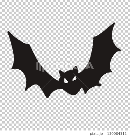 一隻可愛的蝙蝠的插圖 一隻可愛的蝙蝠的插圖 130084511