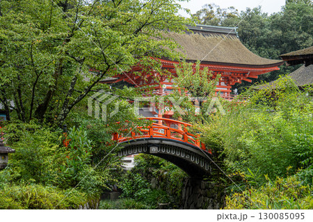京都:賀茂御祖神社の橋殿 京都:賀茂御祖神社の橋殿 130085095