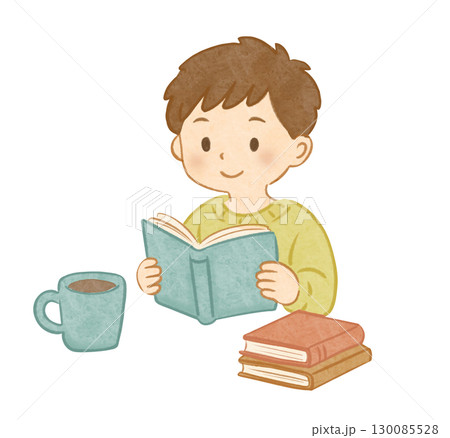 読書の秋 男の子 130085528