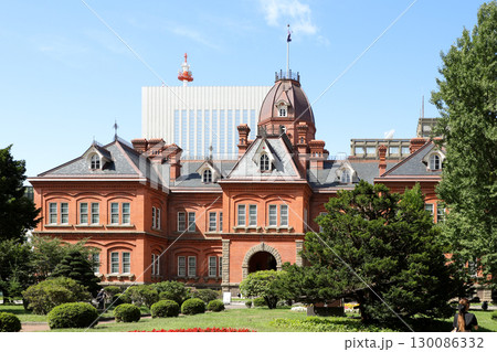 道庁、北海道庁、赤レンガ、歴史的建造物、建物、観光、観光スポット、観光名所、札幌市、洋館、レンガ 道庁、北海道庁、赤レンガ、歴史的建造物、建物、観光、観光スポット、観光名所、札幌市、洋館、レンガ 130086332