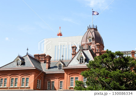 道庁、北海道庁、赤レンガ、歴史的建造物、建物、観光、観光スポット、観光名所、札幌市、洋館、レンガ 道庁、北海道庁、赤レンガ、歴史的建造物、建物、観光、観光スポット、観光名所、札幌市、洋館、レンガ 130086334