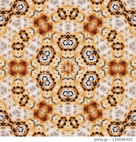 Animal skin concept design with African texture that grow awareness to save animal for nature. Artificial mixed animals fur background to use as rug, tiles, wall hanging to avoid killing any predators 130086485