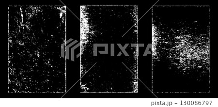 Black and white grunge. Distress overlay texture. Abstract surface dust and rough dirty wall background concept. Distress illustration simply place over object to create grunge effect. Vector EPS10. Black and white grunge. Distress overlay texture. Abstract surface dust and rough dirty wall background concept. Distress illustration simply place over object to create grunge effect. Vector EPS10. 130086797