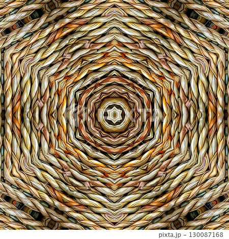 Tribal concept design for textile, flyer, brochure, magazine cover printing. Indigenous fashion pattern background for interior decoration and traditional costume or handicraft making 130087168