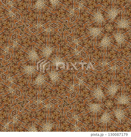 Tribal concept design for textile, flyer, brochure, magazine cover printing. Indigenous fashion pattern background for interior decoration and traditional costume or handicraft making 130087179