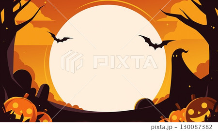 ハロウィンの背景画像 130087382