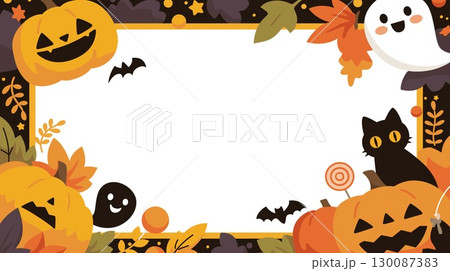 ハロウィンの背景画像 130087383