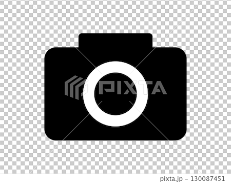 Camera icon monochrome 130087451
