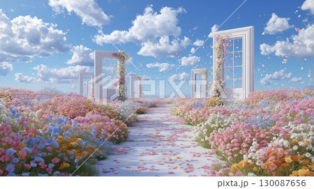 結婚式用素材 結婚式用素材 130087656