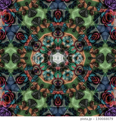 Mixed print design made with different embroidery, batik and tie dye patterns. Best for textile, carpet, comforter, wallcovering, pillowcase, bedsheet, silk fabric printing Mixed print design made with different embroidery, batik and tie dye patterns. Best for textile, carpet, comforter, wallcovering, pillowcase, bedsheet, silk fabric printing 130088079