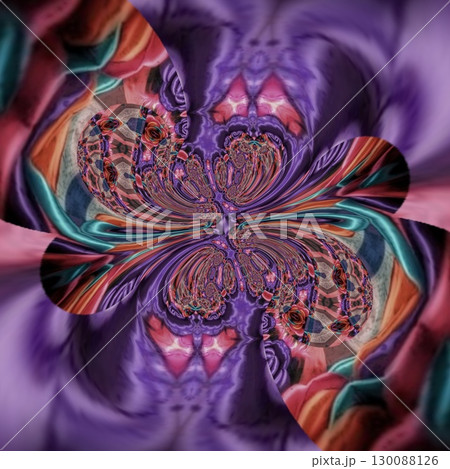 Mixed print design made with different embroidery, batik and tie dye patterns. Best for textile, carpet, comforter, wallcovering, pillowcase, bedsheet, silk fabric printing 130088126