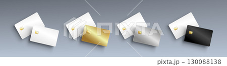 Premium credit card mockup 130088138
