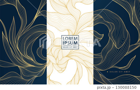 Vector luxury floral labels, vintage floral art package design. Soap, wine, jewelry product patterns, elegant wedding backgrounds, invitations, cards and covers. Vector luxury floral labels, vintage floral art package design. Soap, wine, jewelry product patterns, elegant wedding backgrounds, invitations, cards and covers. 130088150