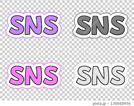 Social media character sets Social media character sets 130088456