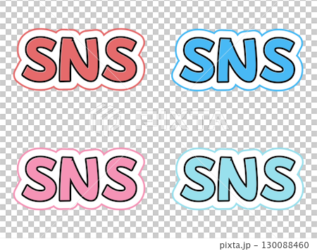 SNSの文字セット SNSの文字セット 130088460