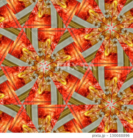 Geometry floral texture design for the website theme. suitable for software background and user interface. medieval kaleidoscope pattern idea for print on t shirt and floor carpet 130088896