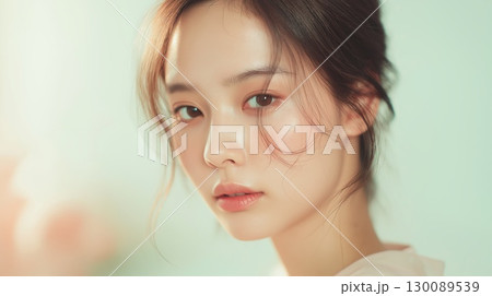 美しい肌の女性 130089539