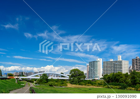 青空と幌平橋_7916 青空と幌平橋_7916 130091090