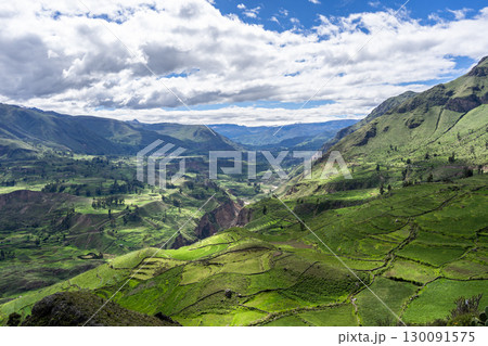 Colca Canyon with a clear blue sky, Peru Colca Canyon with a clear blue sky, Peru 130091575