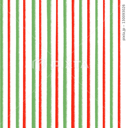 赤と緑の手描きストライプペイント 赤と緑の手描きストライプペイント 130093026