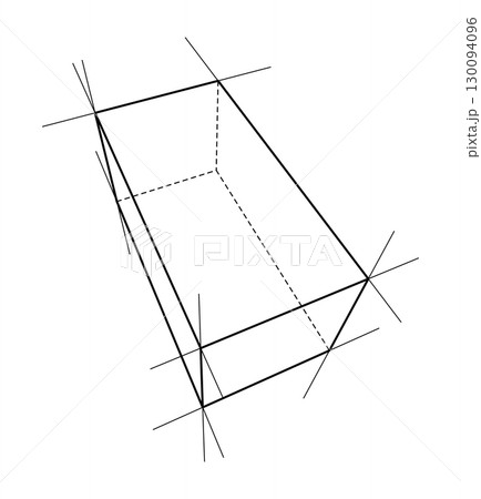 Abstract Geometric Lines. Vector 130094096