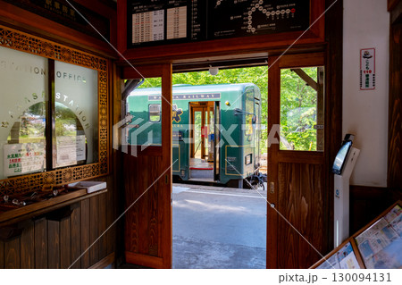 若桜鉄道　若桜駅　鳥取県八頭郡若桜町 130094131