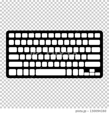 English keyboard simple icon 130094160