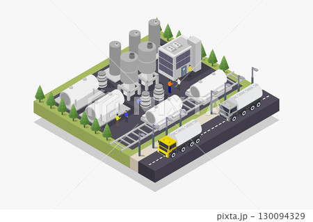 Isometric gas storage 130094329