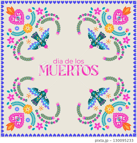 Birds And Flowers Dia Muertos Birds And Flowers Dia Muertos 130095233