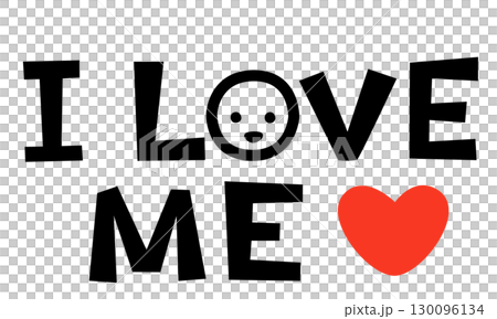 I LOVE ME（アイラブミー）のイラスト 130096134