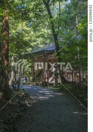 京都亀岡 出雲大神宮 森の中の上ノ社 130096642